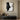 Minimalist Black and White Abstract Oil Painting with Organic Curves
