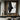 Minimalist Black and White Abstract Oil Painting with Organic Curves