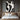 Minimalist Black and White Abstract Oil Painting with Organic Shapes