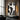 Minimalist Black and White Abstract Oil Painting with Organic Shapes