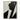 Minimalist oil painting of a black geometric suit silhouette with angular facial planes and diagonal composition on ivory background.