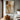 Modern Abstract Figurative Painting Contour Waltz in Beige and Brown Tones