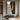 Modern Abstract Oil Painting in Black and Orange
