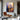 Modern Impressionist Canvas Painting with Boats in Gold and Purple