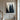 Minimalist Abstract Canvas Painting with Monochrome Silhouettes and Shadow Forms