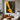 "Nocturne Sparks" abstract oil painting featuring white lines and vibrant colorful accents (yellow, orange, red, blue) on a deep black textured background.