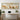 Panoramic Floral Oil Painting in Neutral Beige and Apricot Tones