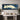 Panoramic Minimalist Oil Painting of White Sleeping Cat on Blue Background