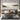 Panoramic Minimalist Oil Landscape Painting in Black and Beige Tones