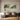 Panoramic Textured Landscape Oil Painting of Misty Mountains with Pavilion