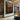 Original geometric abstract oil painting "Quadra Panels" depicting four textured brown rectangular panels against a dark background, creating a modern, structured look.