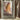 Romantic Impressionist Oil Portrait of Woman Wearing Floral Crown and Lace Dress