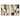 Set of 2 Geometric Abstract Oil Paintings in Beige and Black