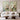 Set of 2 Impressionist Floral Oil Paintings with Pink and White Flowers on Green Background