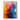 "Spectrum Dance" abstract oil painting featuring a vibrant and dynamic interplay of multiple colors including yellow, orange, red, blue, and purple, with expressive, textured brushstrokes.