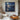 Impressionist oil painting of a starry night sky reflecting on a lake with water lilies