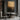 Textured Abstract Wabi Sabi Art Duskfall Echo in Gold and Charcoal