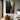 Textured Abstract Knife Painting in Metallic Gold and Black