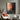 "Waning Ember" abstract oil painting featuring a moody composition of deep greys and blacks with a noticeable presence of orange hues, suggesting a sense of fading light or emotion.
