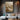 abstract textured canvas in beige tones with flowing wave-like brushwork