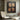 Original abstract oil painting "Woven Time Panels" featuring four textured squares with grid lines, evoking an aged parchment look against a dark background.