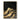 Abstract Black and Gold Textured Oil Painting with Flowing Wave Patterns