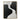 Abstract Black And White Textured Canvas With Flowing Palette Knife Lines