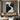 Abstract Black And White Textured Canvas With Flowing Palette Knife Lines