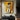 Abstract Figurative Canvas Art of Embracing Couple in Warm Yellow Tones