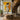 Abstract Figurative Canvas Art of Embracing Couple in Warm Yellow Tones
