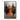 Blazing Bridge Dawn Abstract Cityscape Painting in Orange and Gray