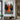 Blazing Bridge Dawn Abstract Cityscape Painting in Orange and Gray