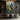 Abstract Cityscape Oil Painting in Blue and Ochre