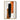 Abstract Color Block Painting in Orange Black and White