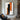 Abstract Color Block Painting in Orange Black and White