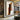 Abstract Color Block Painting in Orange Black and White