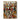 Abstract Dancing Silhouette Canvas Painting with Colorful Blocks and Rhythm