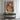 Abstract Expressionist Figurative Canvas Painting in Multicolor with Human Motion