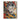 Abstract Expressionist Graffiti Painting with Red Yellow and Black Energetic Strokes