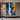 Hand-Painted Abstract Portrait Canvas Art with Blue and Orange Side Face