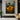 Abstract Female Silhouette Oil Painting in Yellow Dress with Dark Background