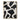 Abstract Figurative Minimalist Black and White Oil Painting with Dancing Silhouettes