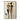 Abstract Minimalist Figurative Oil Painting Silent Sync in Beige and Black