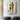 Abstract Minimalist Figurative Oil Painting Silent Sync in Beige and Black