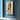 Abstract Minimalist Figurative Oil Painting Silent Sync in Beige and Black