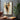 Abstract Minimalist Figurative Painting Walk Side by Side in Beige and Brown