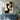 Modern abstract painting in 3:4 ratio featuring interlocking black geometric shapes, beige curves, and ivory background, creating balanced minimalist composition.  
