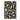 Golden Fracture Abstract Geometric Textured Painting in Black and Gold
