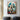 Abstract Graffiti Style Dog Painting in Whimsical Bright Colors