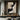 Abstract oil painting depicting a human silhouette through fluid black and white curves, set against a textured beige canvas with visible brushstrokes.?